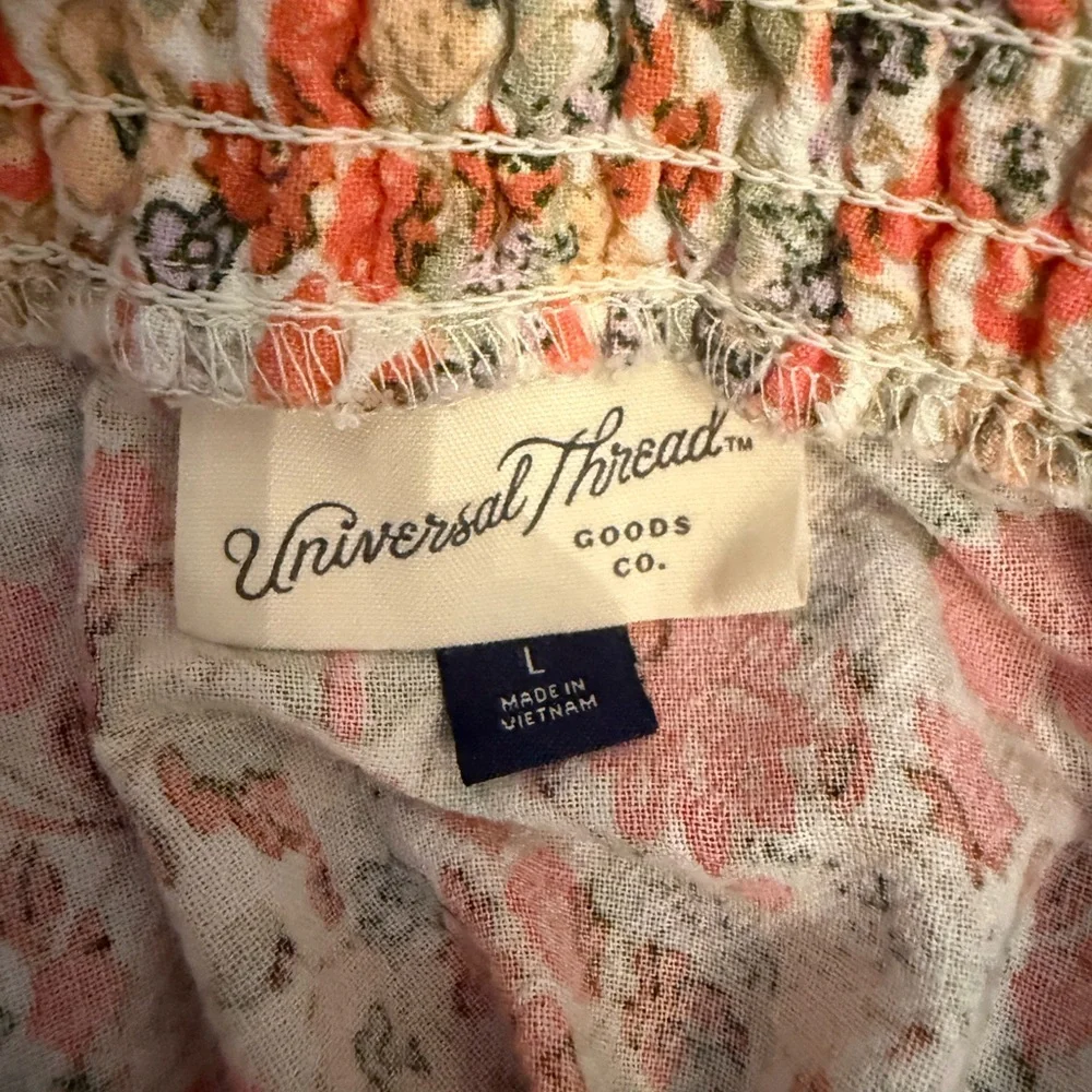 Universal Thread Green and Coral Maxi Skirt - Picture 4 of 4